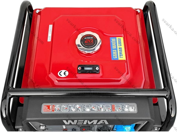 Фото 4 - Інверторний генератор Weima WM6000Ei
