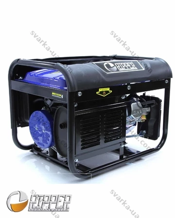 Фото 4 - Генератор бензиновий Ripper M82484R 3 кВт, 230В/12В, однофазний, AVR, мідна обмотка, ручний запуск, для дому