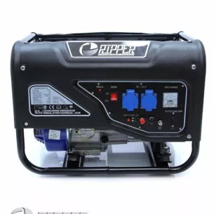Генератор бензиновий Ripper M82484R 3 кВт, 230В/12В, однофазний, AVR, мідна обмотка, ручний запуск, для дому