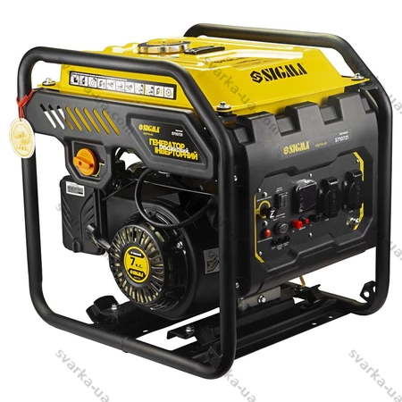 Фото 4 - Генератор інверторний бензиновий SIGMA 5710721 2.2/2.5кВт 12л 4-х тактний ручний запуск