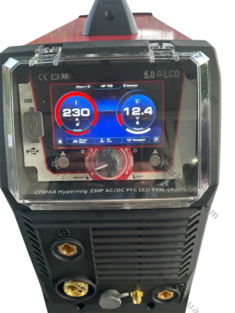 Фото 4 - Зварювальний напівавтомат Спіка Hypermig 230P AC/DC PFC LCD Syn ( 4 в 1 )