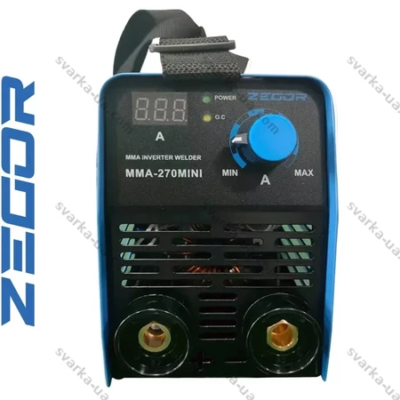 Фото 3 - Зварювальний інвертор Zegor MMA-270 MINI (дисплей)