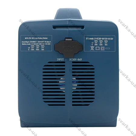 Фото 13 - Акумуляторний зварювальний апарат PROFI-TEC PCWM12040PP, 80V (2×PT4040PP (4.0 Aч), двопортовий зарядний пристрій QBCD40/4PP dual quick