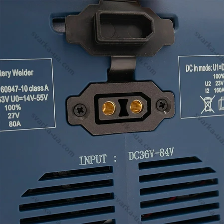 Фото 6 - Акумуляторний зварювальний апарат PROFI-TEC PCWM12040PP, 80V (2×PT4040PP (4.0 Aч), двопортовий зарядний пристрій QBCD40/4PP dual quick