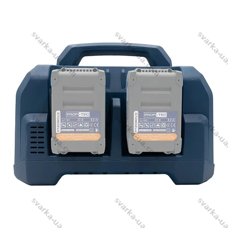 Фото 7 - Акумуляторний зварювальний апарат PROFI-TEC PCWM12080VX Max (4×PT2080VXmax (8.0 Aч), зарядний пристрій 2х QBCD20/4 quick