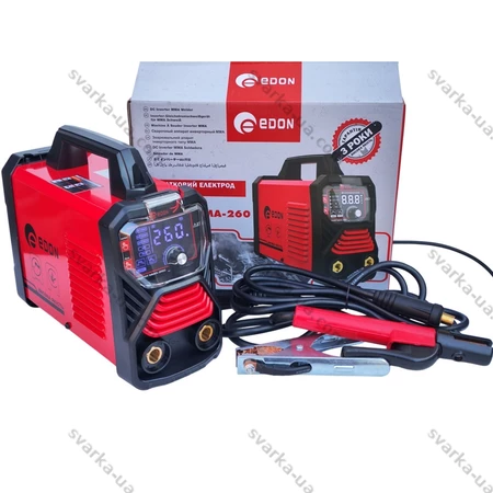 Фото 4 - Зварювальний інвертор EDON TSH Smart MMA/TIG-260 (160 А, 3,5 кВт)