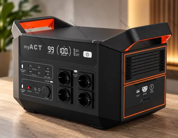 Фото 3 - Зарядна станція MYACT AP3000 3000W, Місткість 2880 Вт/год