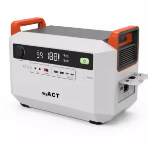 Станція зарядна MYACT AP1002 (1000Вт/998Вт*год)